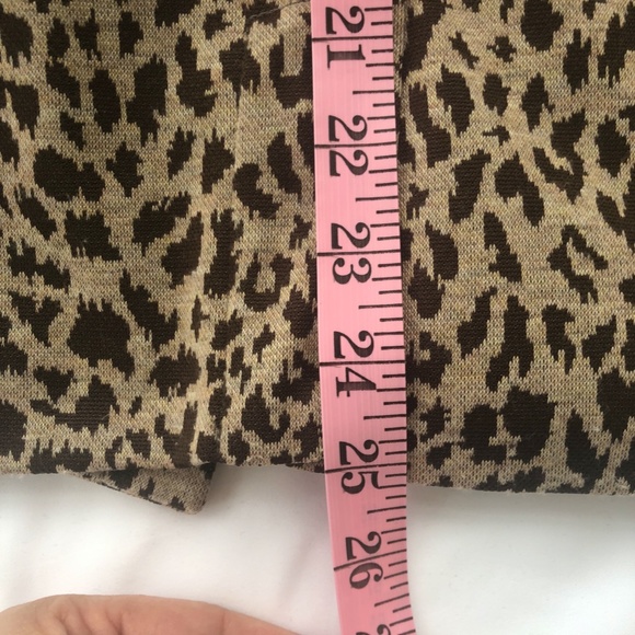 Fenn Wright Manson Knit Leopard-Print Belted Jacket Size M - Picture 10 of 10